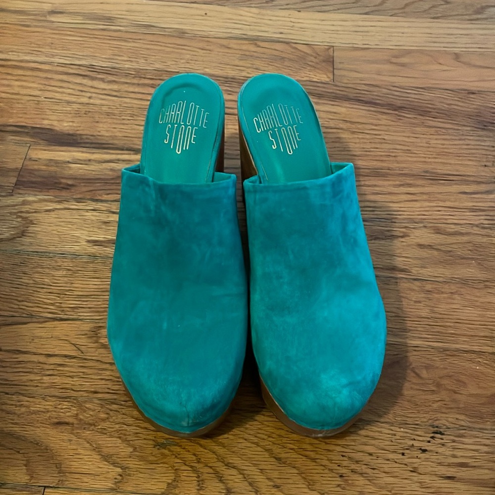 Bright Green Charlotte Stone Marlo Clog